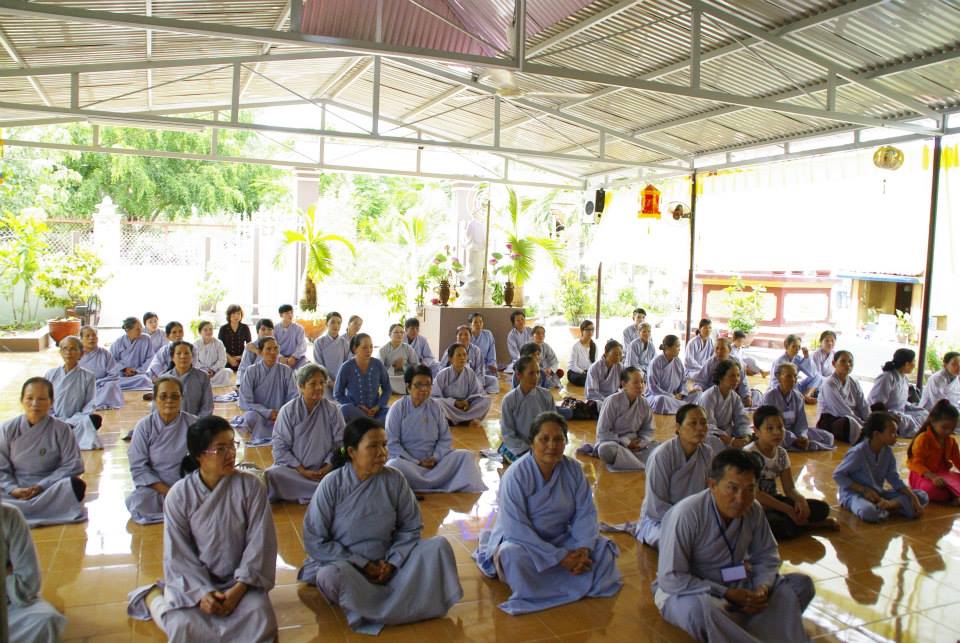 Khánh Hòa: Chùa Minh Đức tổ chức Khóa tu Một Ngày An lạc lần thứ 2