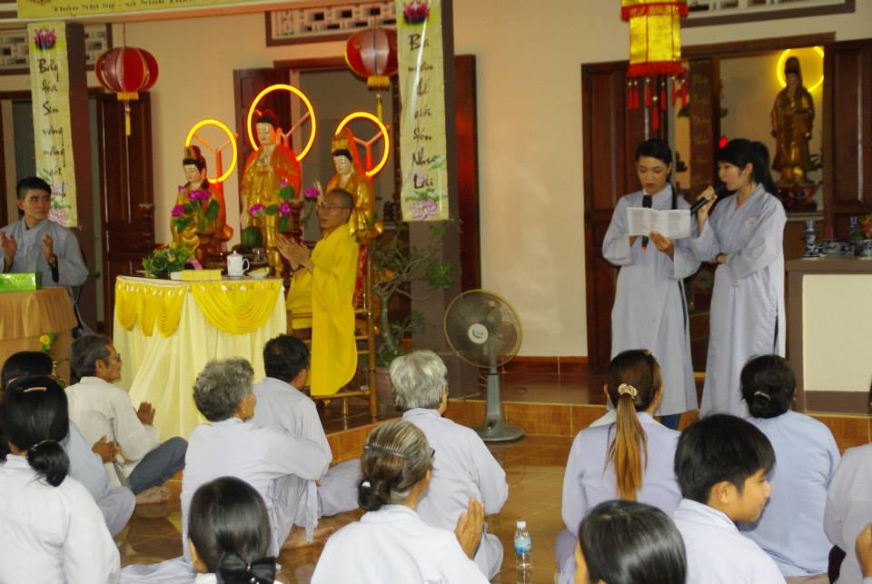 Khánh Hòa: Chùa Minh Đức tổ chức Khóa tu Một Ngày An lạc lần thứ 2