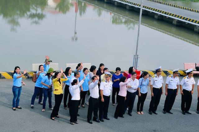 Khánh Hòa: Đoàn lãnh đạo thành ủy và  đại biểu các Ban ngành thành phố Hồ Chí Minh thăm Trường Sa.