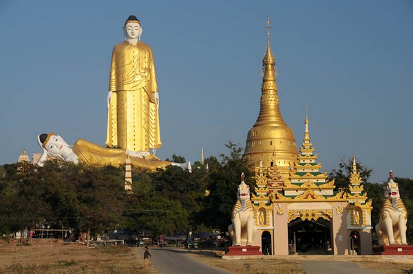 Chùm ảnh Danh lam Thắng tích Maha Bodhi Tahtaung Myanmar nổi tiếng thế giới