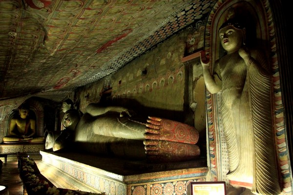 Chùm ảnh Danh lam Cổ tự Dambulla hang động huyền bí SriLanka