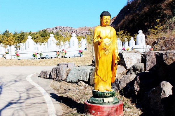 Hàn Quốc Chùm ảnh ngôi Danh lam thắng tích Vạn Phật Tự