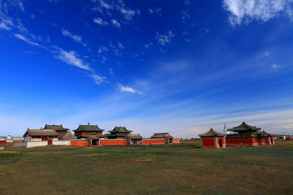 Mông Cổ: Ngôi Già lam Cổ tự Erdene Zuu tuyệt đẹp