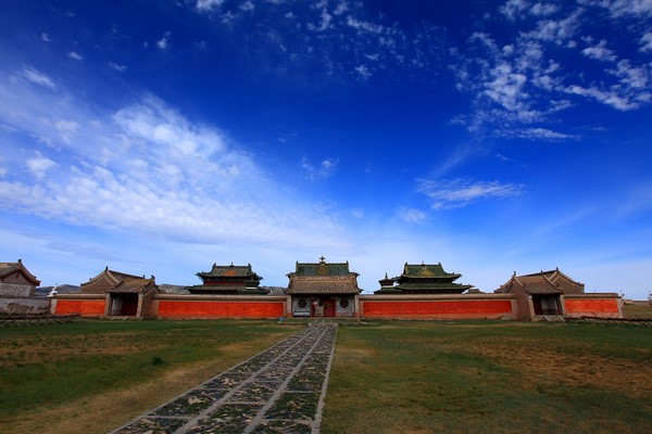Mông Cổ: Ngôi Già lam Cổ tự Erdene Zuu tuyệt đẹp
