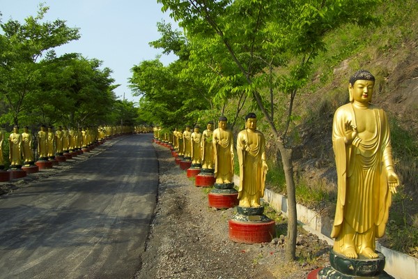 Hàn Quốc Chùm ảnh ngôi Danh lam thắng tích Vạn Phật Tự