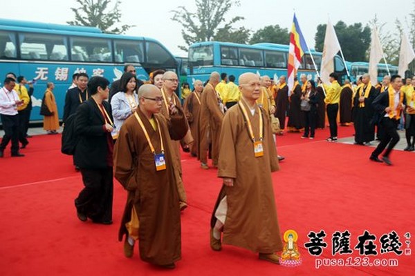 Trung Quốc:Chùm ảnh Diễn đàn Phật giáo thế giới lần thứ 4 tại Đại Phật Linh Sơn, Tp. Vô Tích
