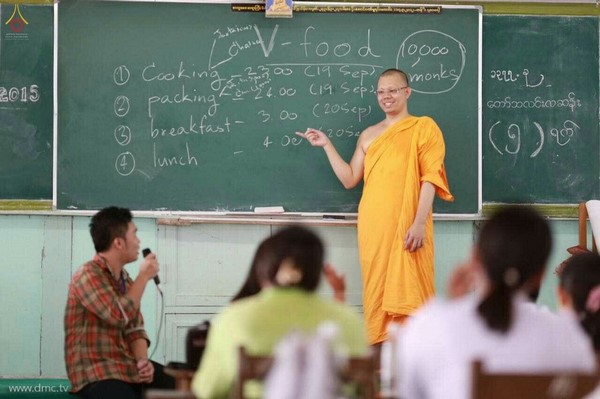 Myanmar: Chùm ảnh chuẩn bị 10 nghìn vị Tăng diễu hành vị trí hình ảnh đẹp ấn tượng