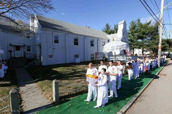 Chùm ảnh Lễ dâng Y Kathina tại Tu viện Wat Phra Dhammakaya Tp. Boston, Hoa Kỳ