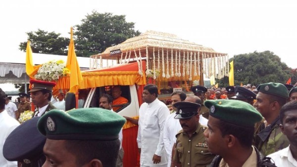 Chùm ảnh Quốc tang Đức Tăng thống hệ phái Maha Vihara Phật Giáo Sri Lanka