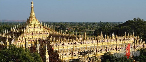 Chùm ảnh Danh lam Thắng tích Maha Bodhi Tahtaung Myanmar nổi tiếng thế giới