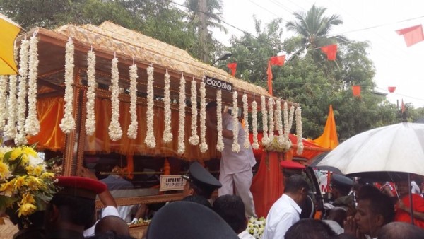 Chùm ảnh Quốc tang Đức Tăng thống hệ phái Maha Vihara Phật Giáo Sri Lanka