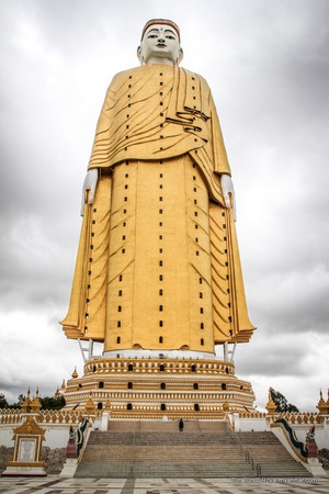 Chùm ảnh Danh lam Thắng tích Maha Bodhi Tahtaung Myanmar nổi tiếng thế giới