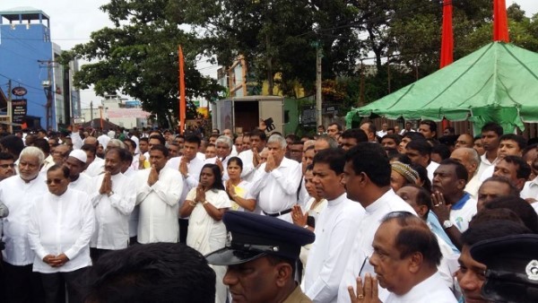 Chùm ảnh Quốc tang Đức Tăng thống hệ phái Maha Vihara Phật Giáo Sri Lanka