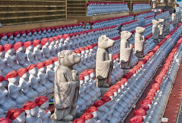 Hàn Quốc Chùm ảnh ngôi Danh lam thắng tích Vạn Phật Tự