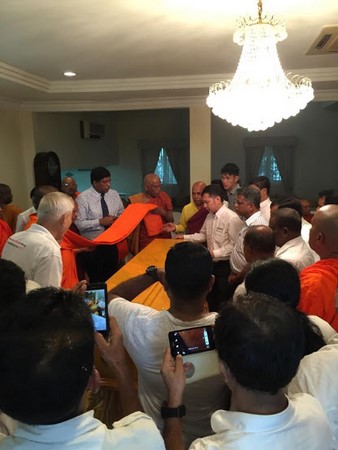 Đức Tăng thống hệ phái Maha Vihara Phật Giáo Sri Lanka tân viên tịch