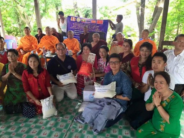 Tu viện Wat Phra Dhammakaya, Thái Lan cứu trợ luc lụt tại Myanmar