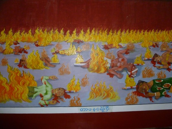 Chùm ảnh Danh lam Thắng tích Maha Bodhi Tahtaung Myanmar nổi tiếng thế giới