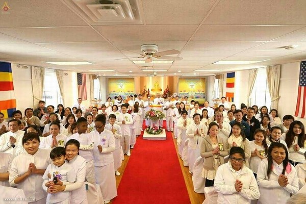 Chùm ảnh Lễ dâng Y Kathina tại Tu viện Wat Phra Dhammakaya Tp. Boston, Hoa Kỳ