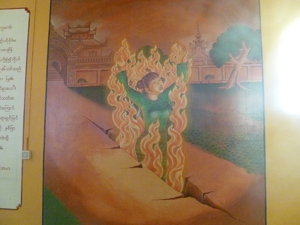 Chùm ảnh Danh lam Thắng tích Maha Bodhi Tahtaung Myanmar nổi tiếng thế giới