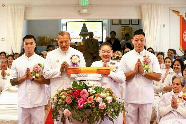 Chùm ảnh Lễ dâng Y Kathina tại Tu viện Wat Phra Dhammakaya Tp. Boston, Hoa Kỳ