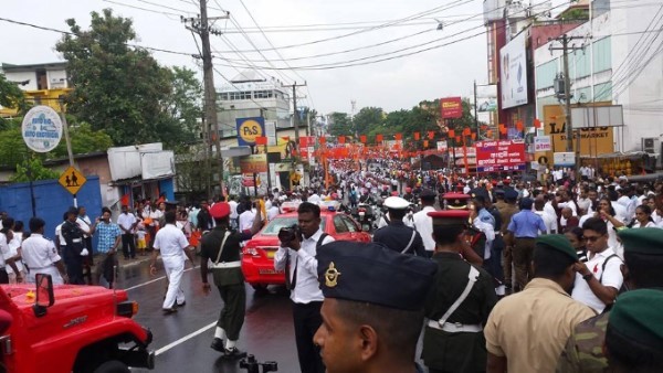 Chùm ảnh Quốc tang Đức Tăng thống hệ phái Maha Vihara Phật Giáo Sri Lanka
