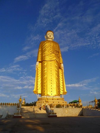 Chùm ảnh Danh lam Thắng tích Maha Bodhi Tahtaung Myanmar nổi tiếng thế giới