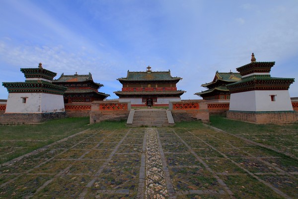 Mông Cổ: Ngôi Già lam Cổ tự Erdene Zuu tuyệt đẹp