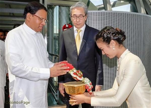 Tổng thống Sri Lanka chính thức chuyến công du Thái Lan kỷ niệm 60 năm quan hệ