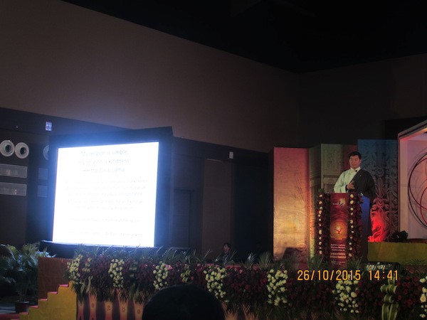 Ấn Độ: Thủ tướng Tây Tạng chia sẻ “Hội thảo quốc tế Hòa hợp tôn giáo - Phúc lợi của nhân loại”.