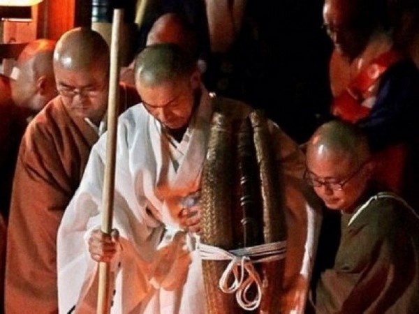 Nhật Bản: Thượng tọa Kogen Kamahori mài miệt công phu 9 ngày đêm quên ăn bỏ ngủ