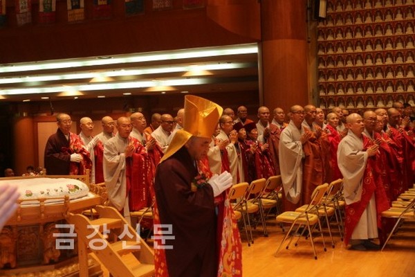 Hàn Quốc: Chùm ảnh Khánh thành Đại Bảo tháp Ngọc Phật khát vọng Hòa bình thống nhất đất nước
