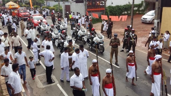 Chùm ảnh Quốc tang Đức Tăng thống hệ phái Maha Vihara Phật Giáo Sri Lanka