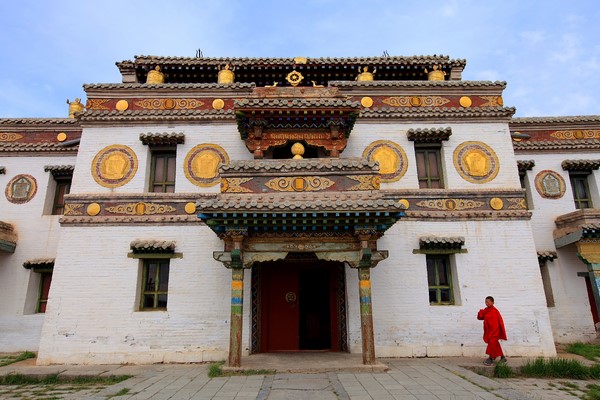 Mông Cổ: Ngôi Già lam Cổ tự Erdene Zuu tuyệt đẹp