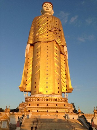 Chùm ảnh Danh lam Thắng tích Maha Bodhi Tahtaung Myanmar nổi tiếng thế giới