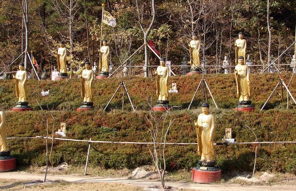 Hàn Quốc Chùm ảnh ngôi Danh lam thắng tích Vạn Phật Tự