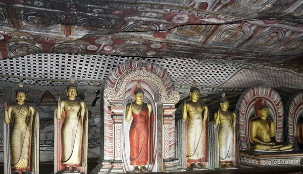 Chùm ảnh Danh lam Cổ tự Dambulla hang động huyền bí SriLanka