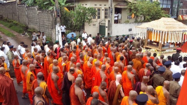 Chùm ảnh Quốc tang Đức Tăng thống hệ phái Maha Vihara Phật Giáo Sri Lanka
