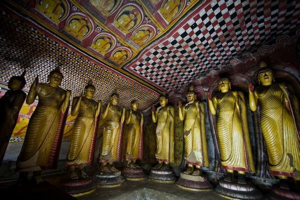 Chùm ảnh Danh lam Cổ tự Dambulla hang động huyền bí SriLanka