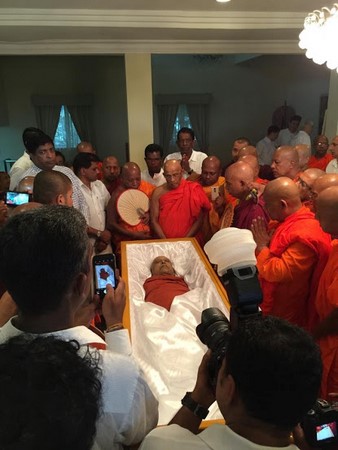 Đức Tăng thống hệ phái Maha Vihara Phật Giáo Sri Lanka tân viên tịch
