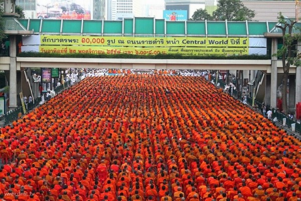 Thái Lan: 10 nghìn vị Tăng diễu hành khất thực tại Thủ đô Bangkok vào ngày 13/09 tới