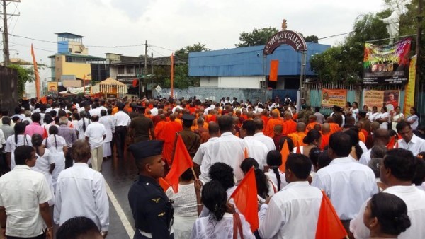 Chùm ảnh Quốc tang Đức Tăng thống hệ phái Maha Vihara Phật Giáo Sri Lanka