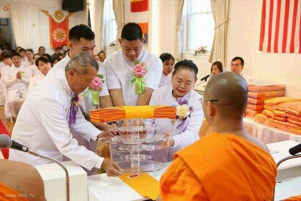 Chùm ảnh Lễ dâng Y Kathina tại Tu viện Wat Phra Dhammakaya Tp. Boston, Hoa Kỳ
