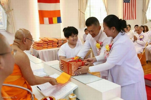 Chùm ảnh Lễ dâng Y Kathina tại Tu viện Wat Phra Dhammakaya Tp. Boston, Hoa Kỳ