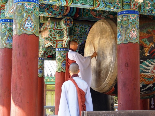 Chùm ảnh những chiếc Trống Bát Nhã của Phật giáo Hàn Quốc