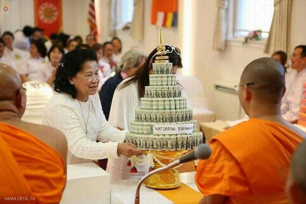Chùm ảnh Lễ dâng Y Kathina tại Tu viện Wat Phra Dhammakaya Tp. Boston, Hoa Kỳ