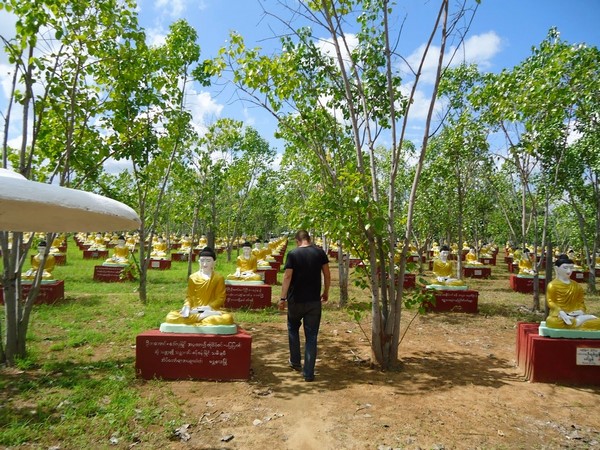 Chùm ảnh Danh lam Thắng tích Maha Bodhi Tahtaung Myanmar nổi tiếng thế giới