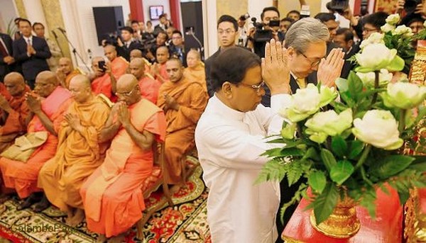 Tổng thống Sri Lanka chính thức chuyến công du Thái Lan kỷ niệm 60 năm quan hệ