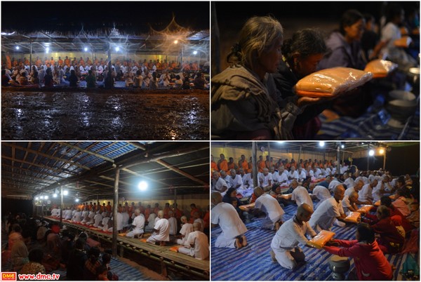 Thái Lan: Chùm ảnh Thanh thiếu niên xuất gia chúc Thọ đức Vua Bhumibol Adulyadej 87 tuổi