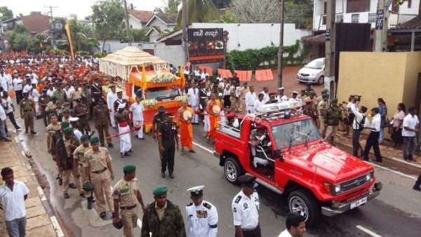 Chùm ảnh Quốc tang Đức Tăng thống hệ phái Maha Vihara Phật Giáo Sri Lanka