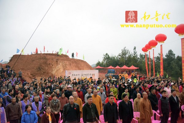 Trung Quốc Lễ Đặt đá trùng tu ngôi Cửu Khê Cổ Tự tỉnh Hồ Nam